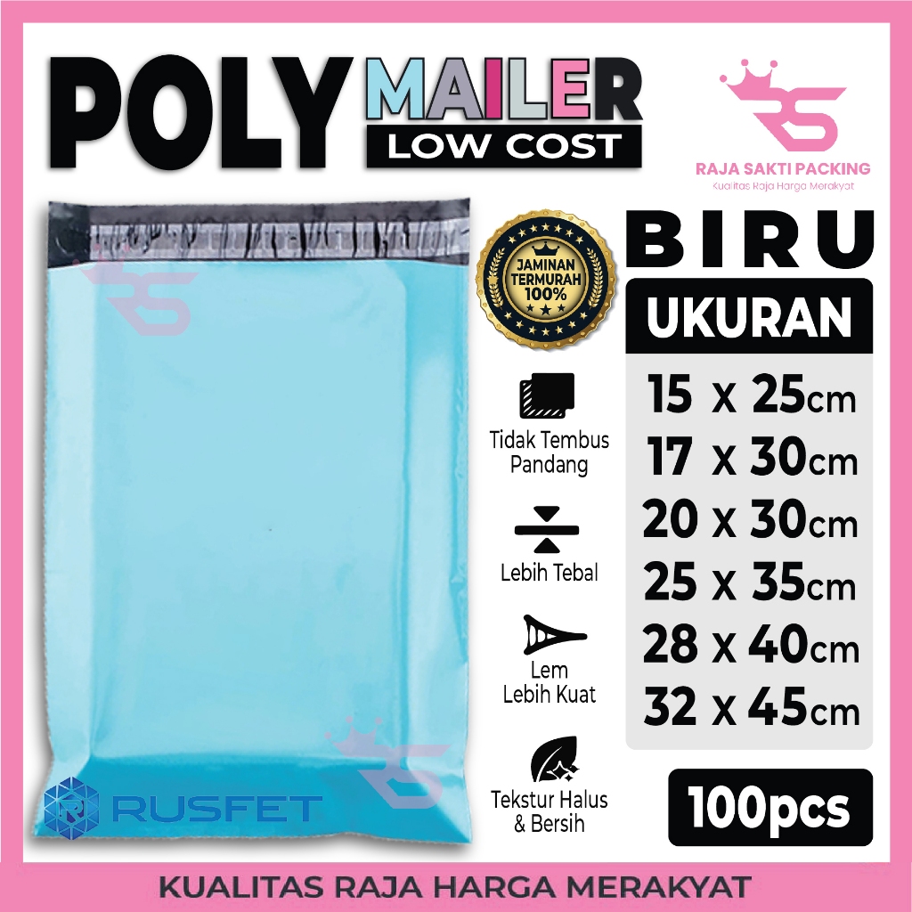 

Amplop Plastik Polymailer Baby Blue Low Cost Packaging Online Amplop Poly mailer Baby Blue Lowcost Pack Rusfet Termurah Isi 100 Lembar