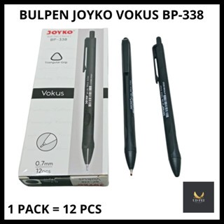 

(1 PACK=12PCS) Bulpen joyko hitam / Bulpen Joyko 338/ Ballpoint 0.7 JOYKO