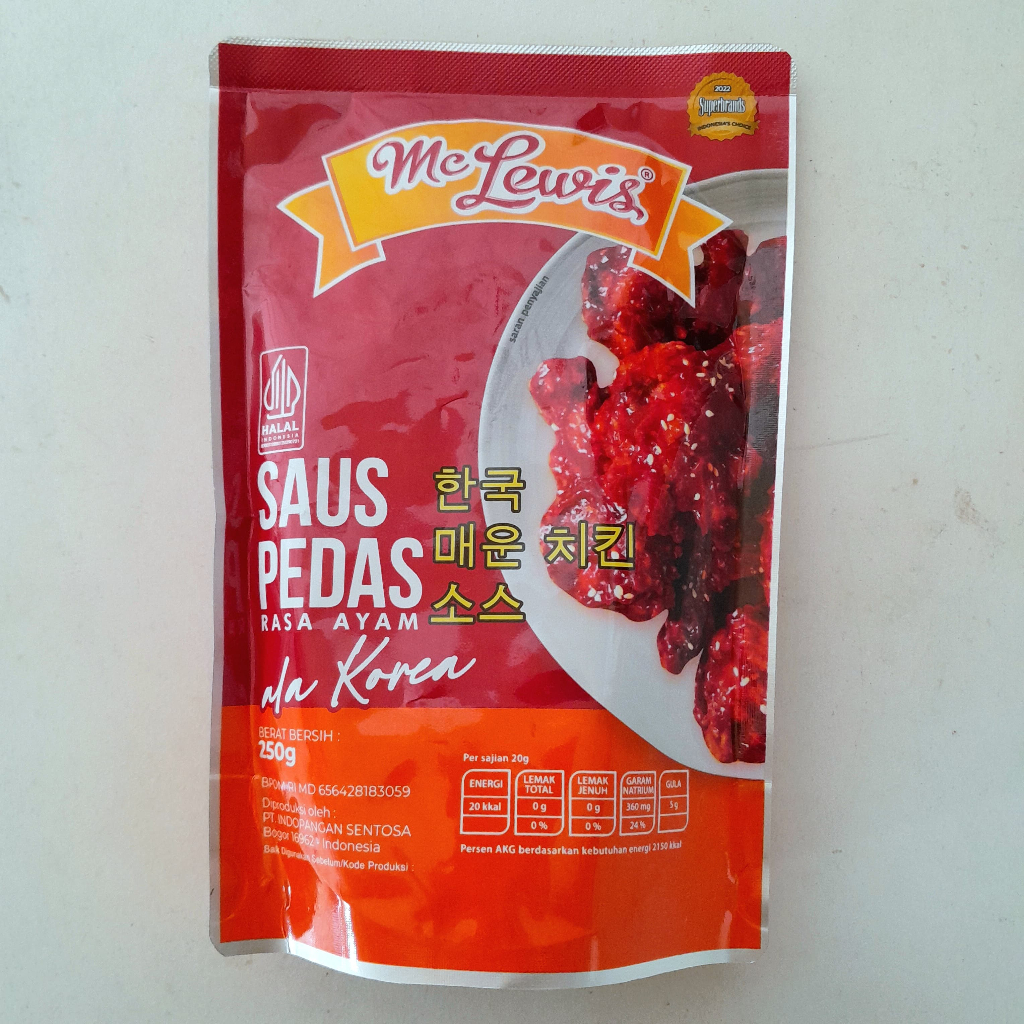 

MCLEWIS saus korea 250gr
