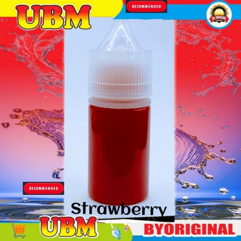 Essen Oplosan STRAWBERRY Premium . Aroma Essen  stroberi Premium.  Oplosan  Strawberry aroma umpan p