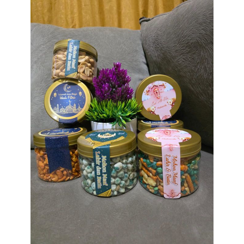 

GROSIR kacang campur koro polong pangpang kribo atom toples 400ml