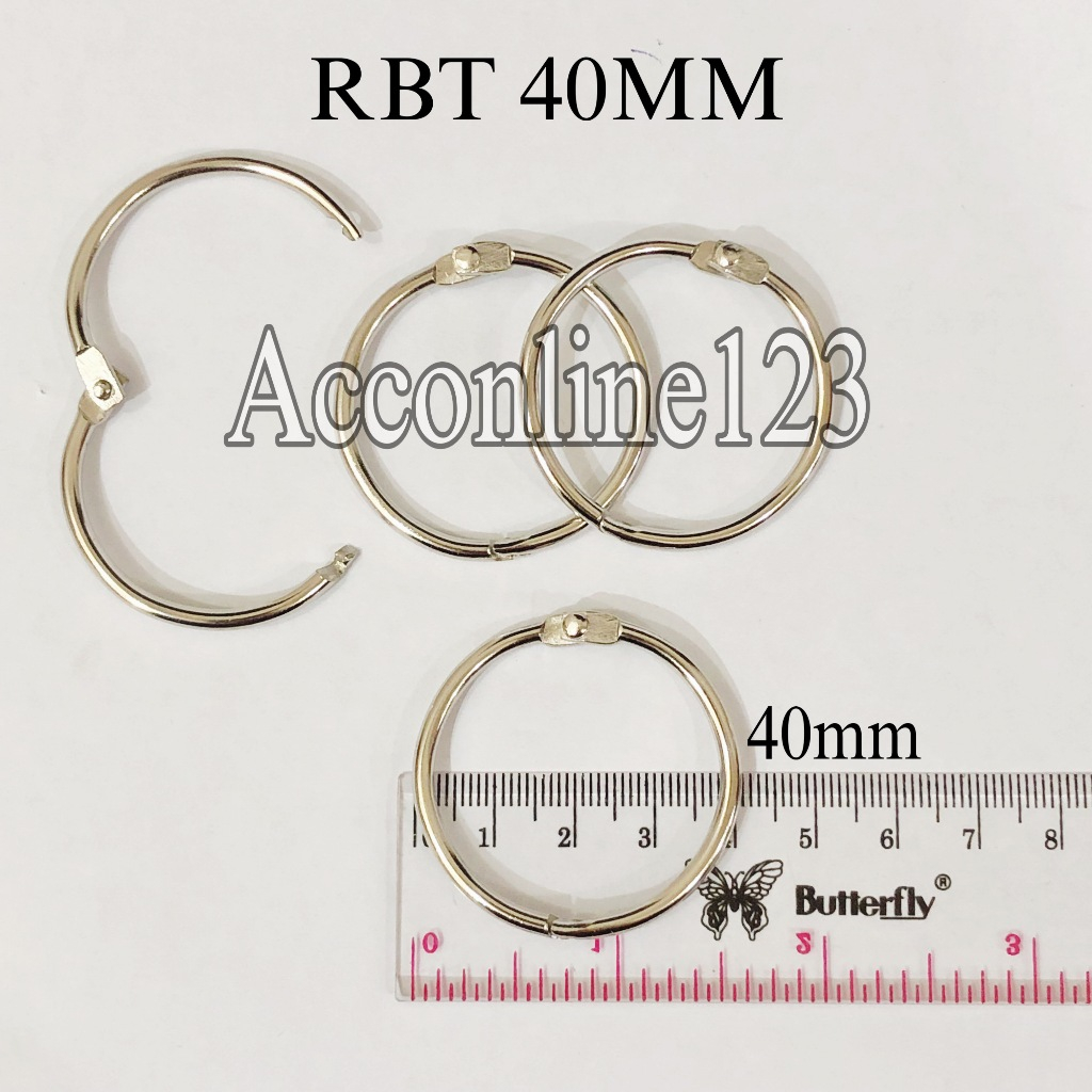 

Ring Buka Tutup 40mm / Ring Menu / Ring Buku / Ring Binder Per Pcs
