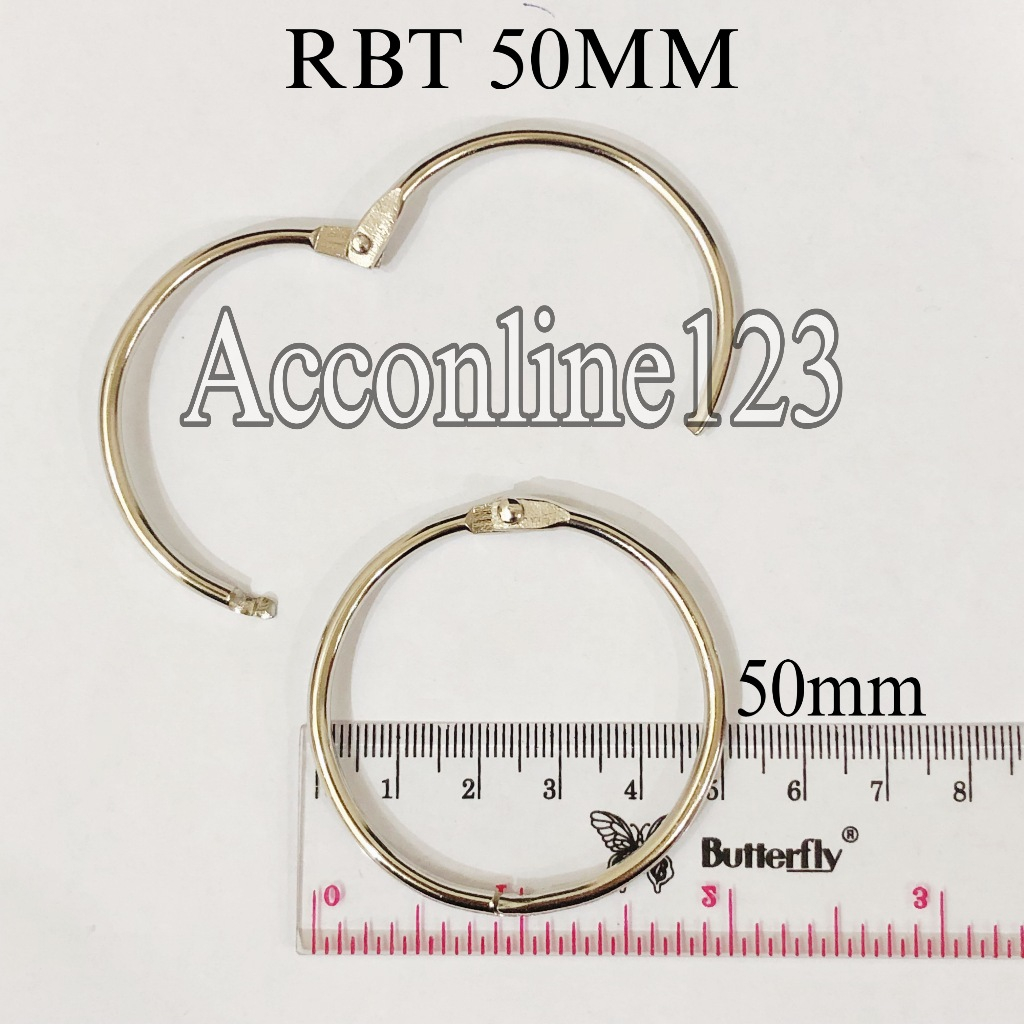 

Ring Buka Tutup 50mm / Ring Menu / Ring Buku / Ring Binder Per Pcs