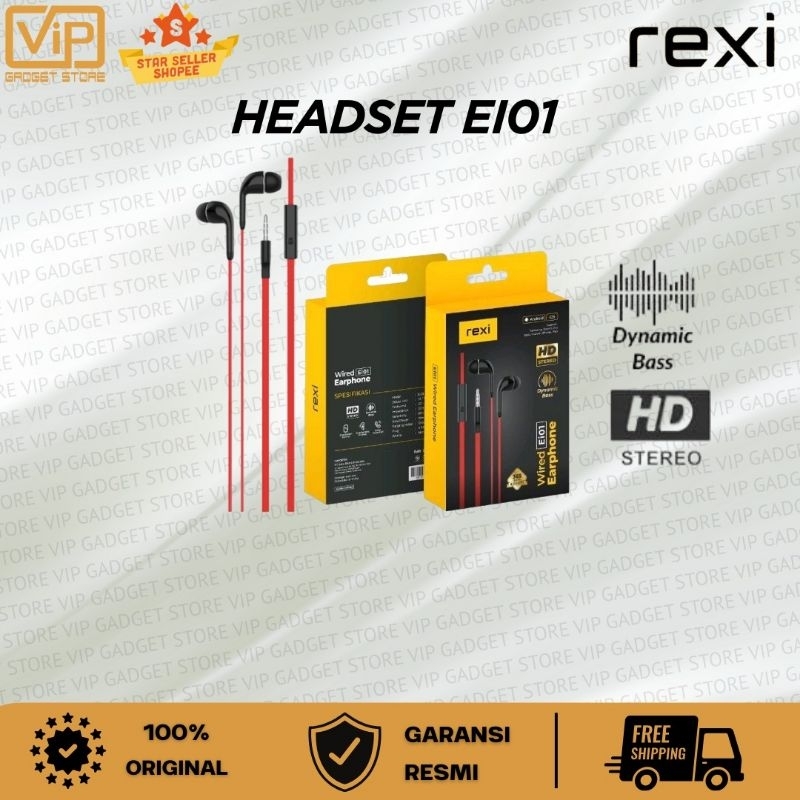 WIRED EARPHONE REXI EI01