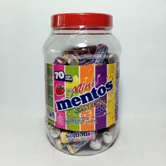 

MENTOS MINI RAINBOW TOPLES ISI 70