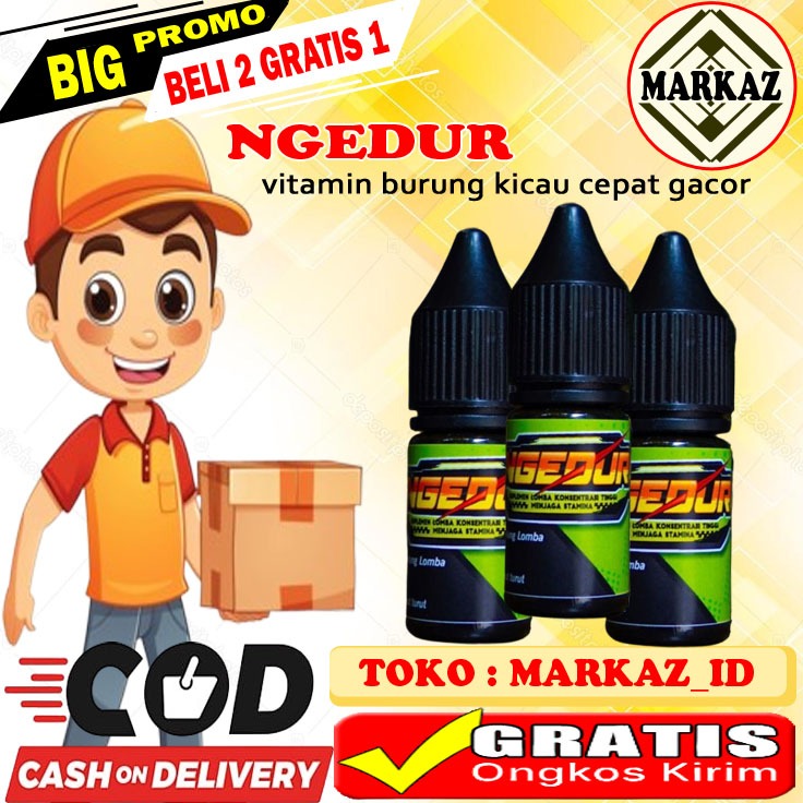 NGEDUR UMPAMANE KICAU Suplemen Lomba Konsentrasi Tinggi Menjaga Stamina