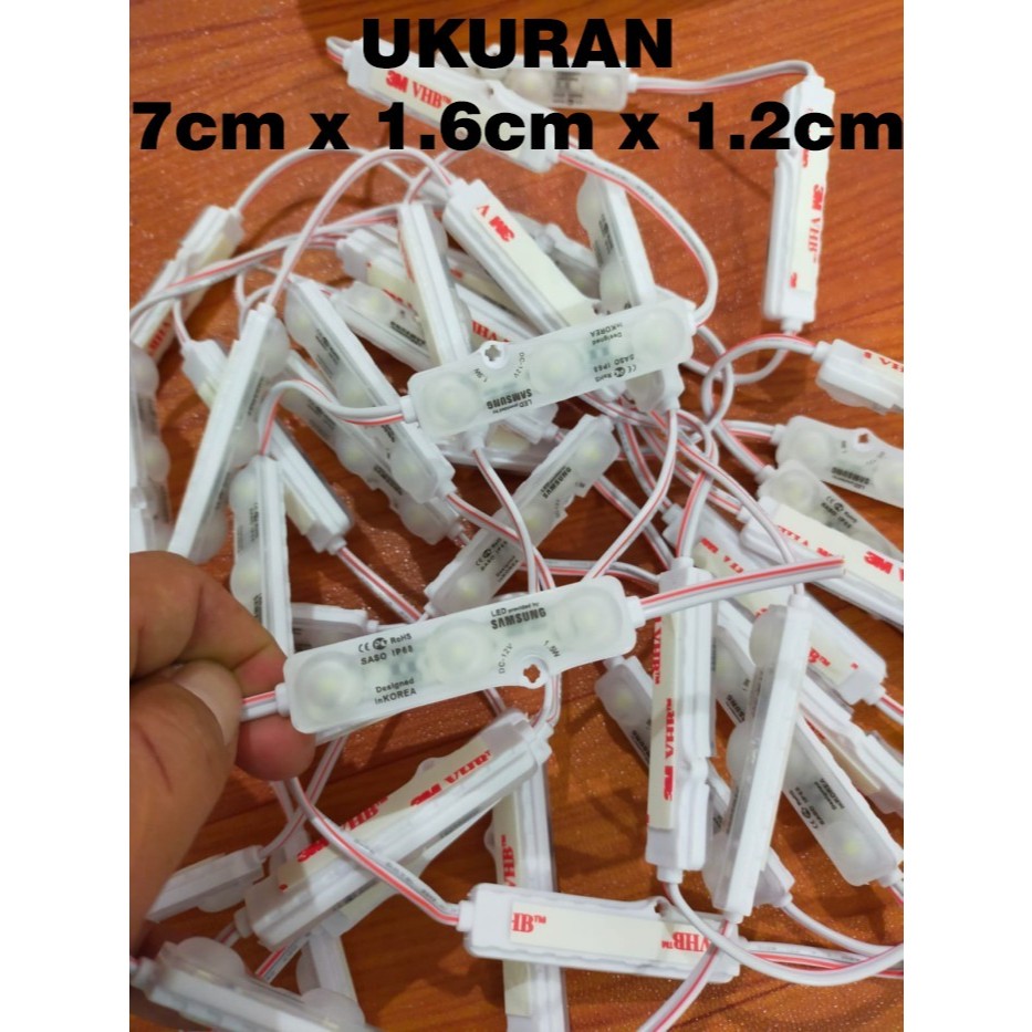 LED MODULE 3 MATA SASO - warm white