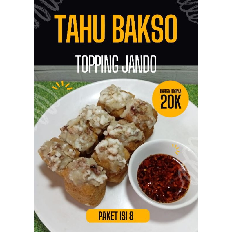 

Tahu Bakso Topping