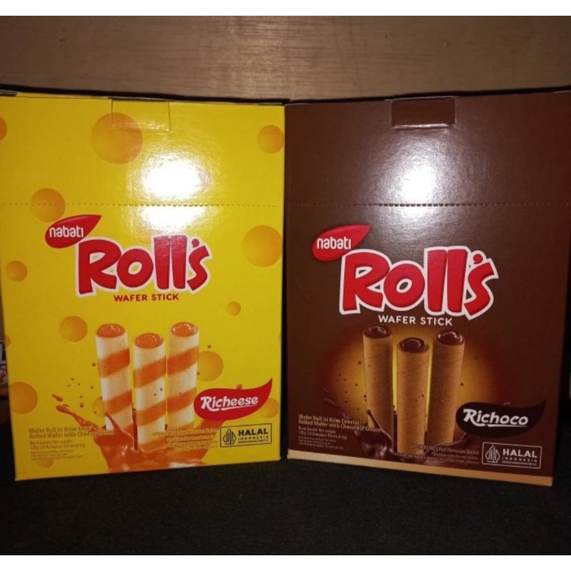 

1 dus nabati rolls isi 6 box