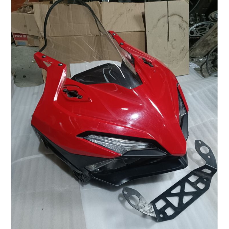 batok kepala full set headlamp 2nd ori cbr150 k45r