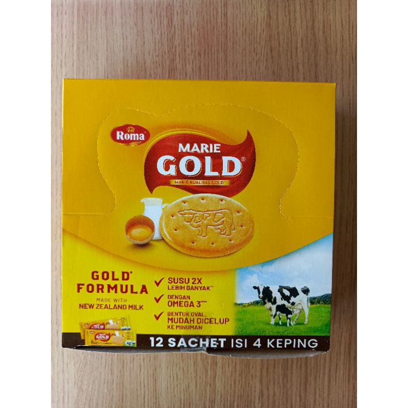 

ROMA MARIE GOLD BISKUIT 22 gr - BOX ISI 12 PCS