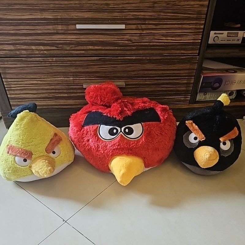 boneka angry birds satuan preloved