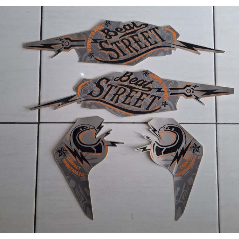 Sticker / Striping / Lis body motor Honda Beat Street 2019 ORIGINAL/ASLI