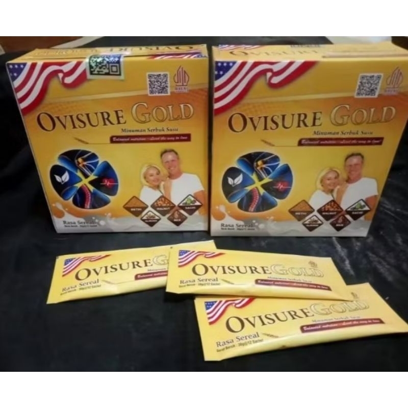

OVISURE GOLD NEW SUSU VITAMIN TULANG & SENDI NYERIOTOT ASTEOPOROSIS OSTEOARTHRITIS SUSU OVISURE 1 BOX
