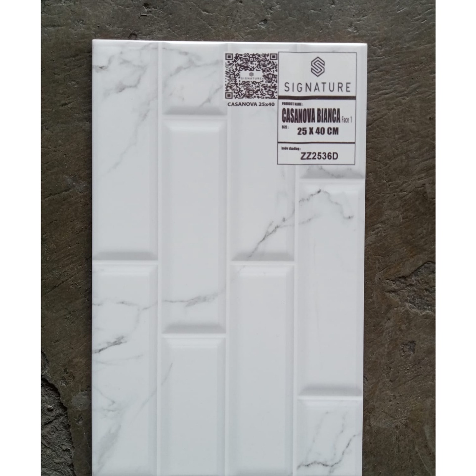 Flash KERAMIK DINDING 25X4 MULIA CASANOVA BIANCA  KERAMIK DINDING KAMAR MANDI 25X4 MULIA CASANOVA BI