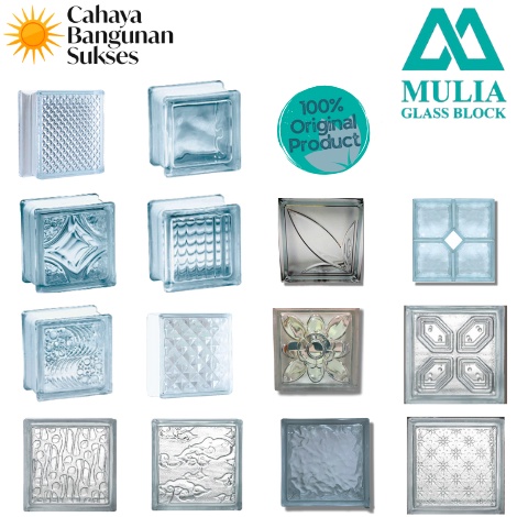Promo GLASS BLOCK MULIA SEMUA MOTIF
