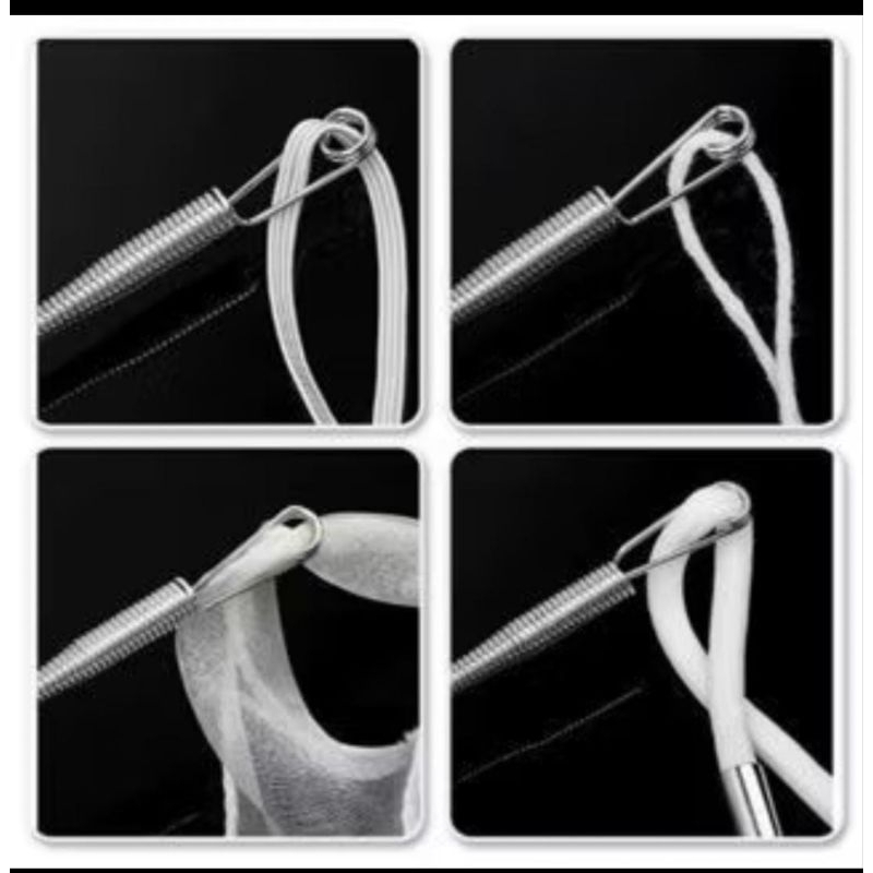 Alat Bantu Pasang karet/ Tali Sweater dan Celana