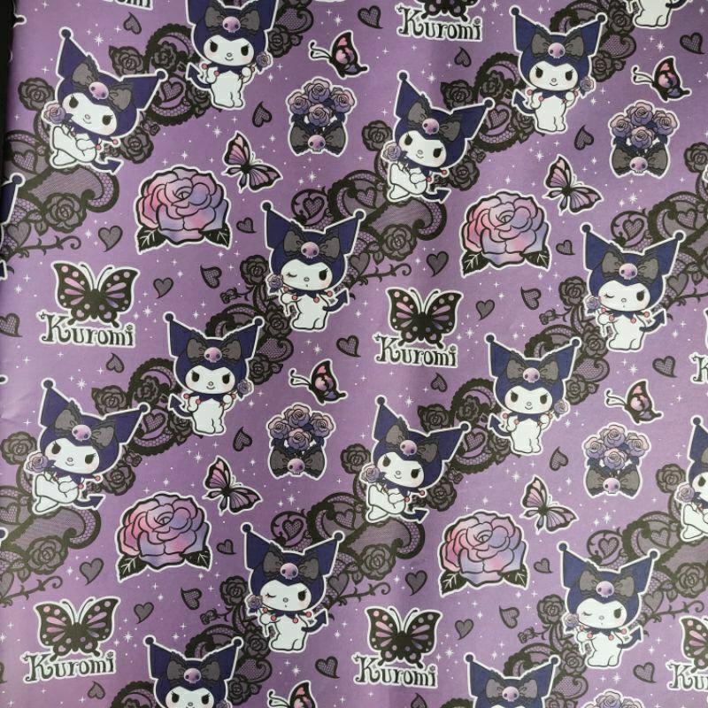

Kertas Kado Jumbo Sansan Wawa Sanrio / Kertas Kado Jumbo Sanwa Kuromi / Kertas Kado Jumbo Sanwa Sanrio 9
