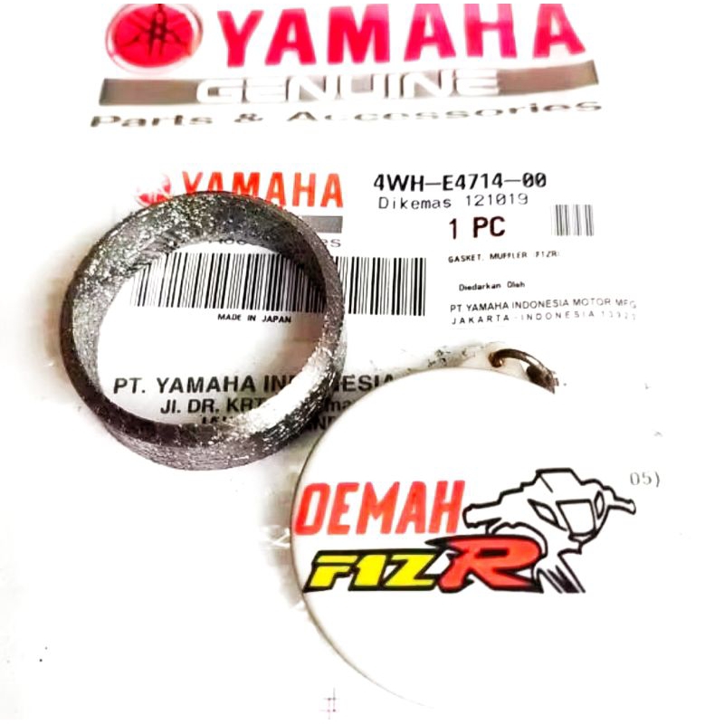 Gasket PakingTengah Sambungan Knalpot FIZR FIZR FIZ R F1Z R F1zr Fiz F1zr fiz r Force 1 Original