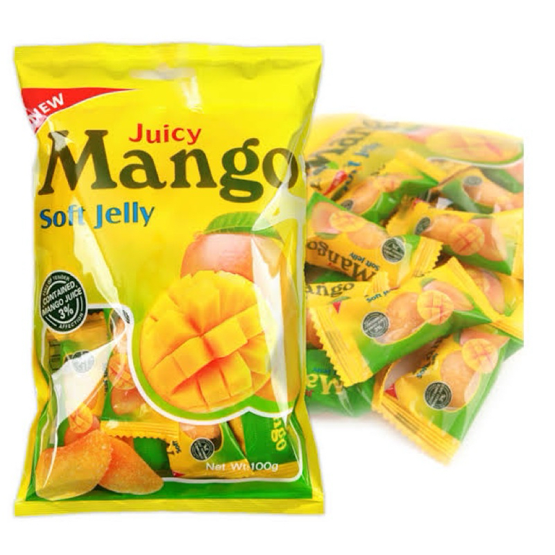 

Juicy manggi soft jelly import jelly mangga