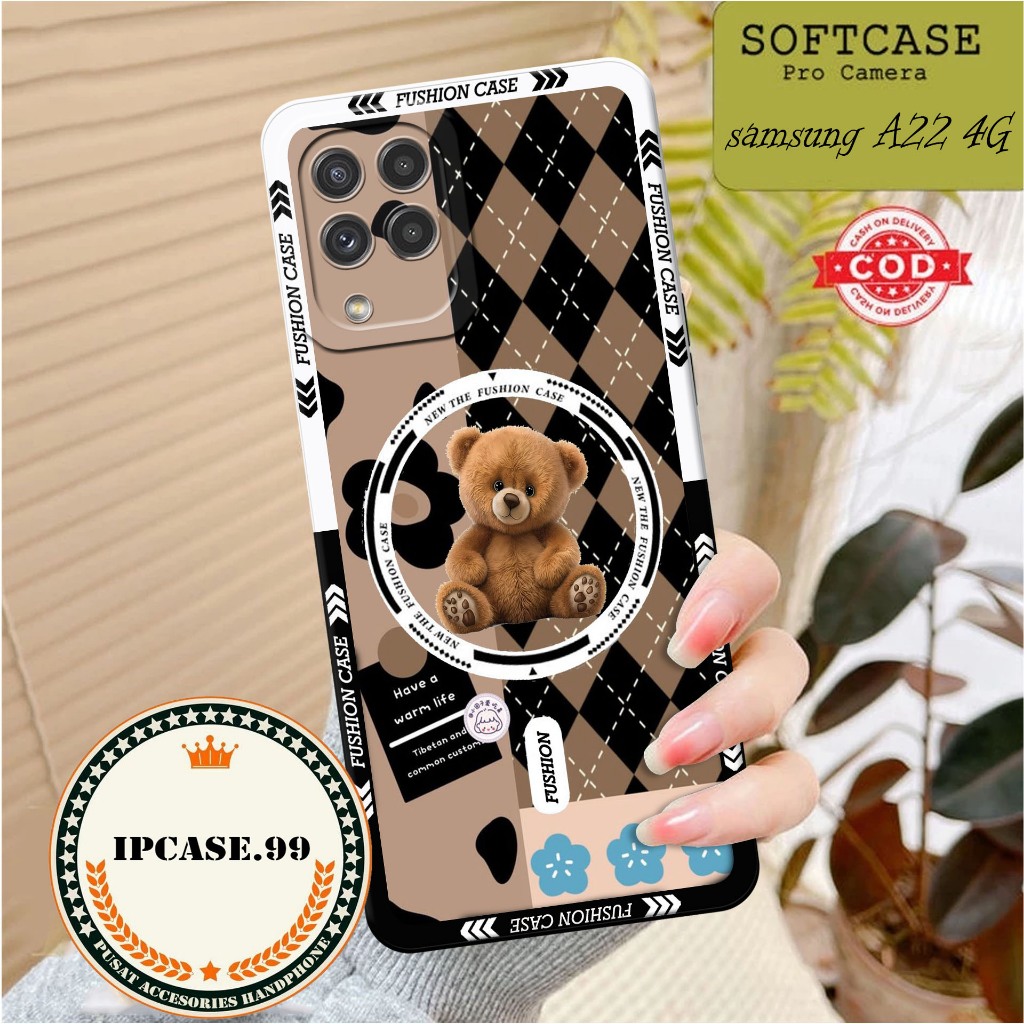 Case HP Samsung A22 4G - Casing Samsung M12 - Samsung A12 - Casing Hp - Softcase Hp - Softcase - Cas