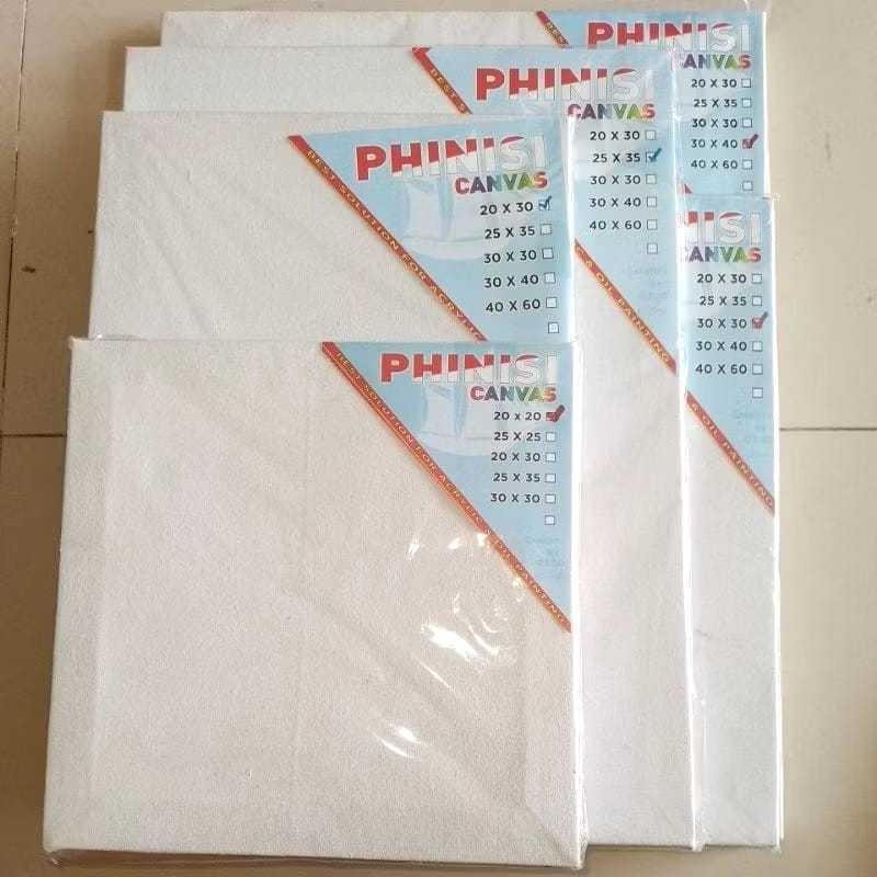 

Kanvas Lukis Putih Bersih Berbagai Macam Ukuran HARGA 1 PCS