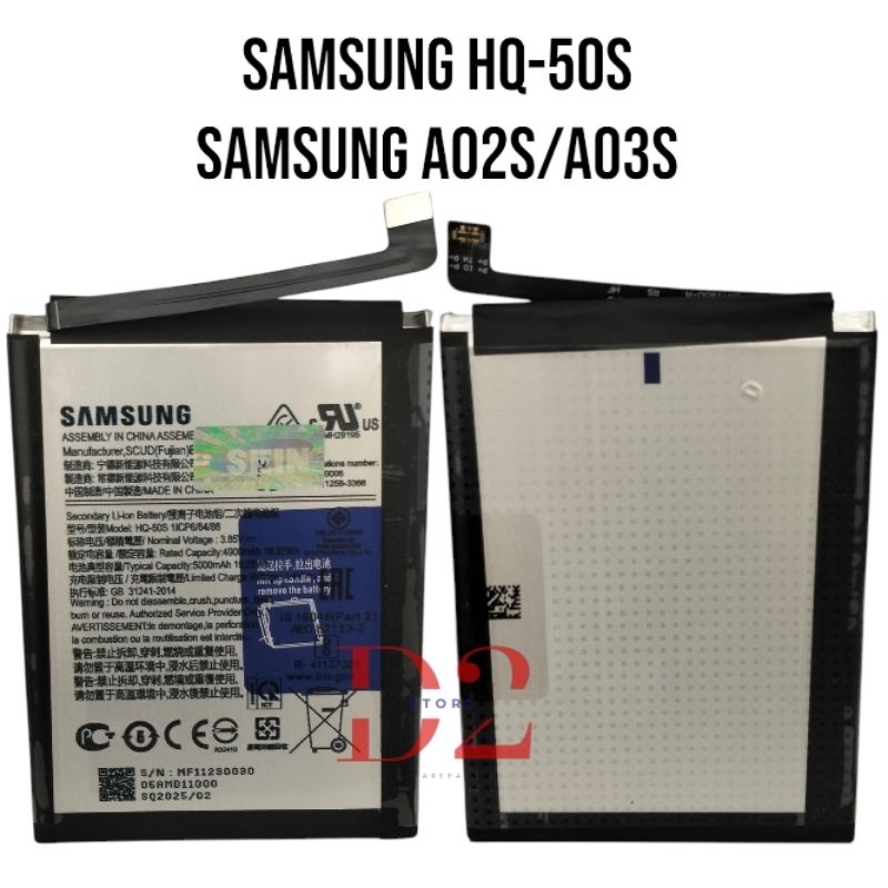 Baterai Batre Samsung HQ-50S Baterai Samsung A02S /A03S Baterai Batre