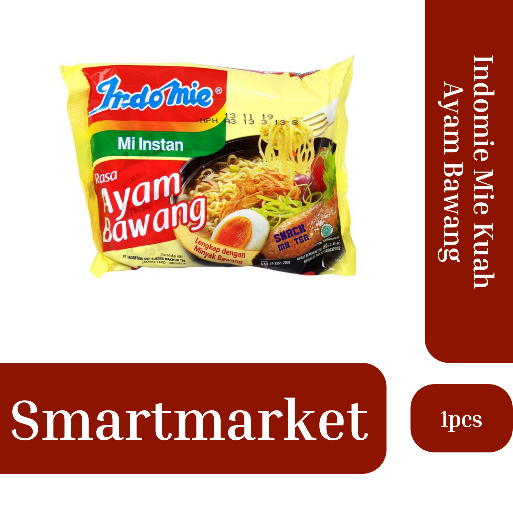 

Indomie Kuah Ayam Bawang I kemasan 1Pcs I 100% Original