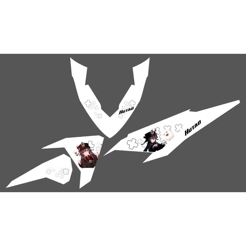 STRIPING STICKER TRANSPARAN HONDA VARIO LED OLD 125/150 CUSTOM ANIME HUTAO