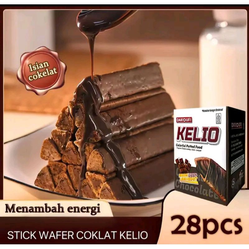 

KELIO stickwafer coklat/vanila