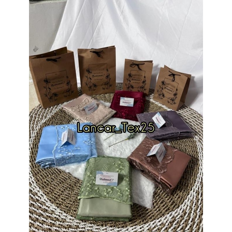 Kain Paket Bridesmaid/Paket Seragaman/Nikahan/Bridesmaid