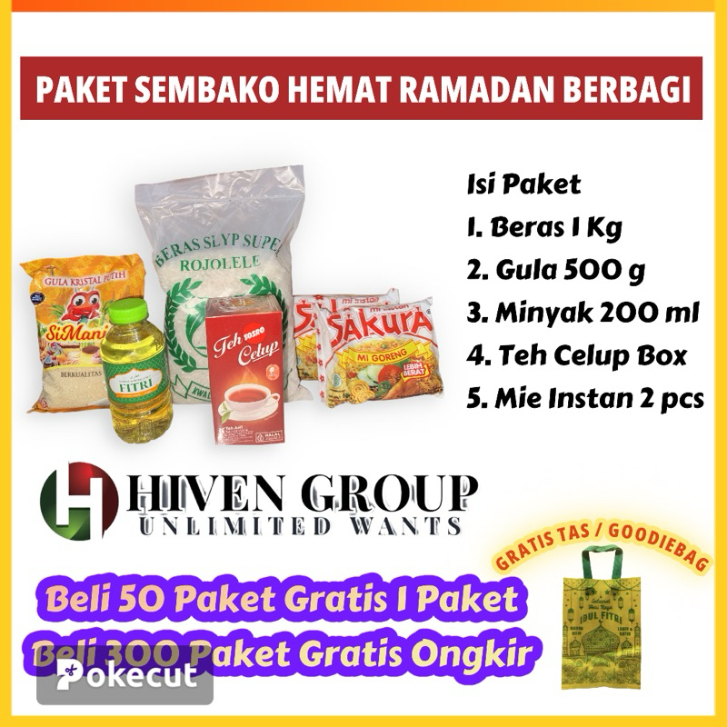 

Xmaster PAKET SEMBAKO PARSEL RAMADAN BERBAGI