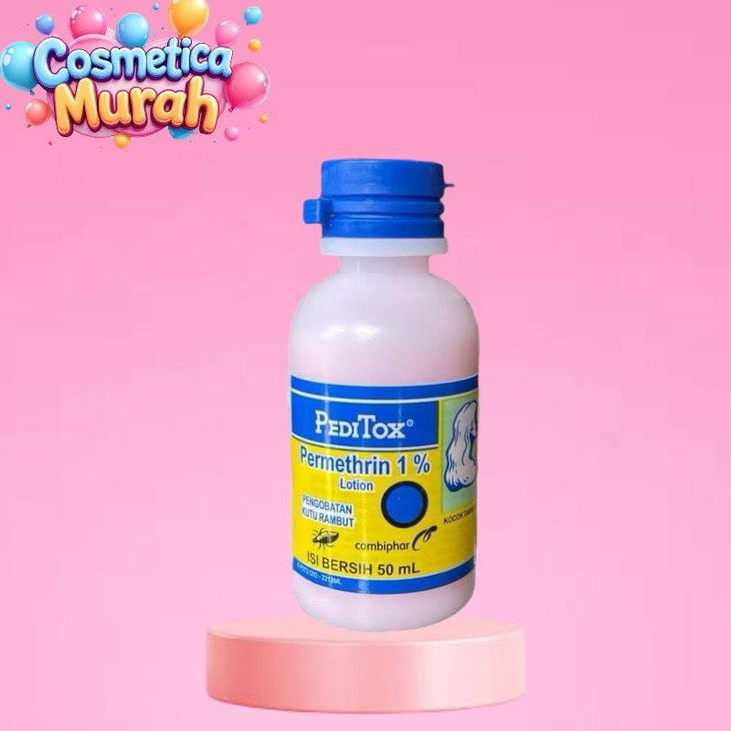 cc] PEDITOX permethrin 1% lotion 50 ml - pengobatan kutu rambut