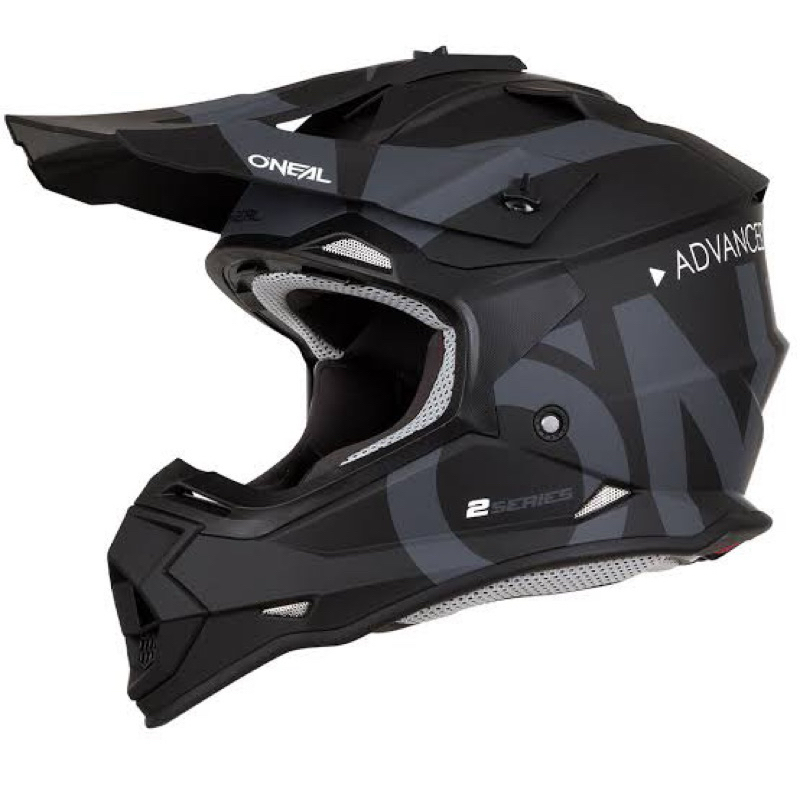 HELM CROSS ONEAL 2 SERIES BLACK GREY
