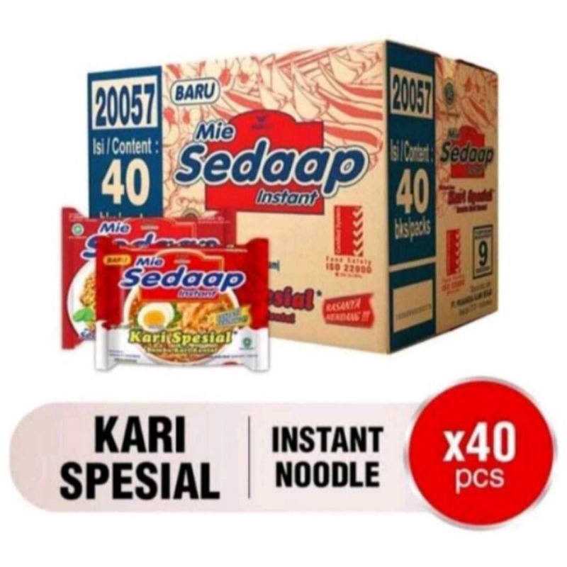 mie kari ayam sedap 1 dus