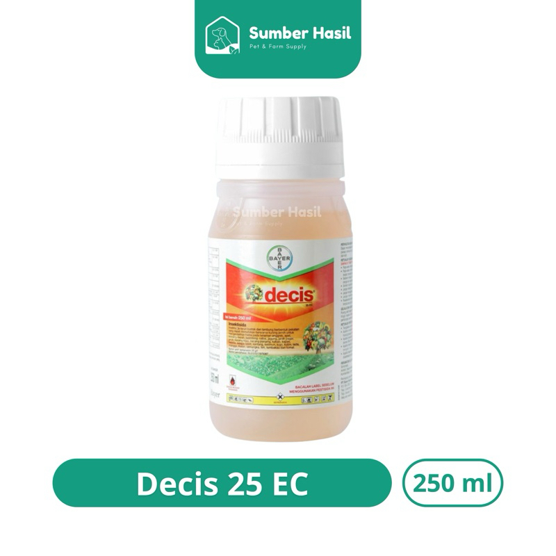 DECIS 25EC INSEKTISIDA 250 ML OBAT HAMA OBAT SERANGGA DECIS BAYER 250 ML ORGINAL