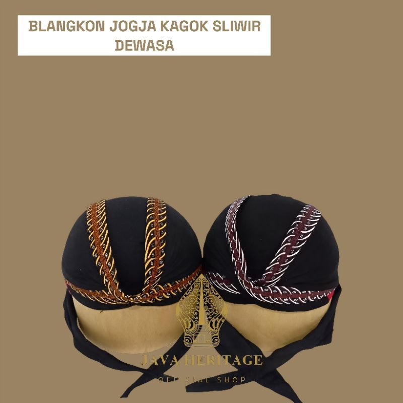 Blangkon Jogja Kagok Sliwir Dewasa | Blangkon Dewasa Sliwir.