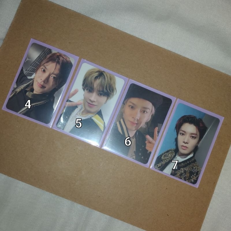 (Baca Deskripsi) PHOTOCARD YUTA NCT 127 STICKER ERA DICON SET
