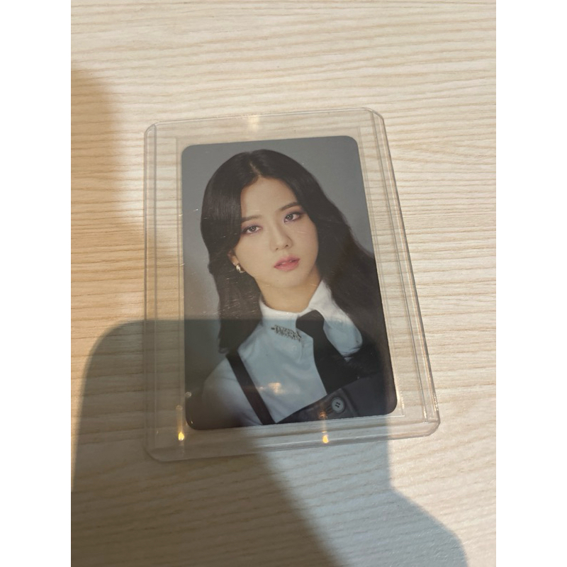 photocard jisoo blackpink the show