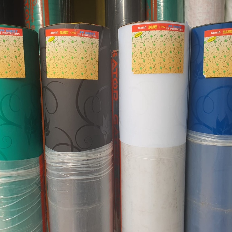 Super Fiber Pagar Motif Daun