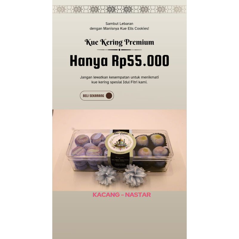 

KUE KERING PREMIUM KACANG - NASTAR