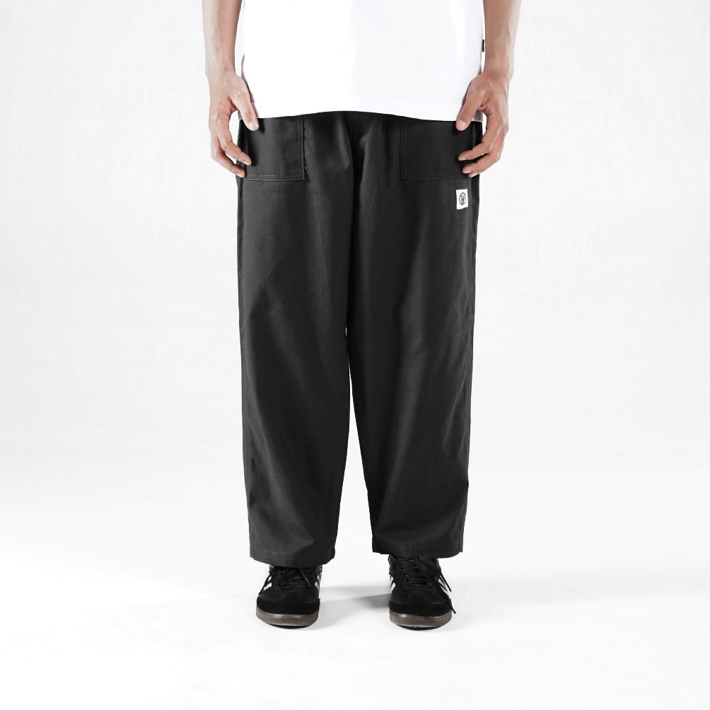KODE D94Q WISED  MANUVER  FATIGUE CHINO PANTS WIDE TAPERED ANKLE FIT