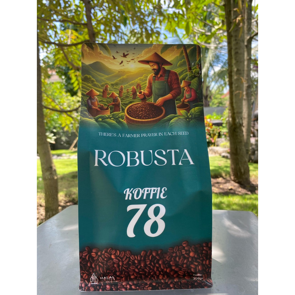 

Kopi Bubuk Robusta Koffie 78