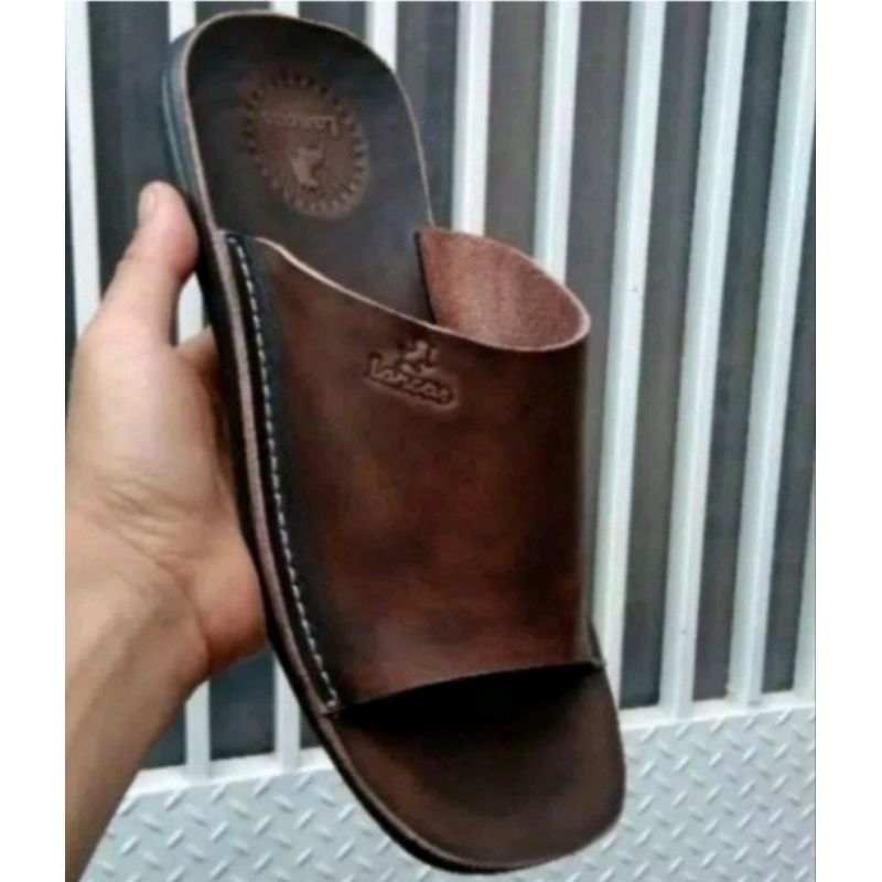 Sandal Pria Kulit Sapi Asli 100% Sandal pria Kulit Asli