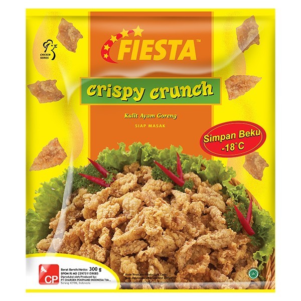 

FIESTA Crispy Crunch 300g / Kulit Ayam Goreng Crispy