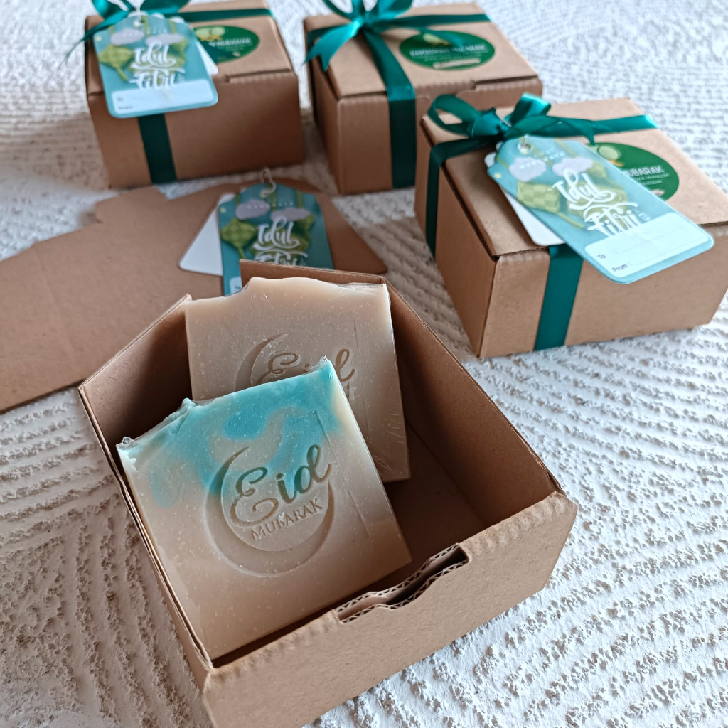 

HAMPERS SABUN LEBARAN EID ULTAH BAYI LAHIRAN LULUS Kado Suvenir Sabun Alami Natural Soap Blluerssoap
