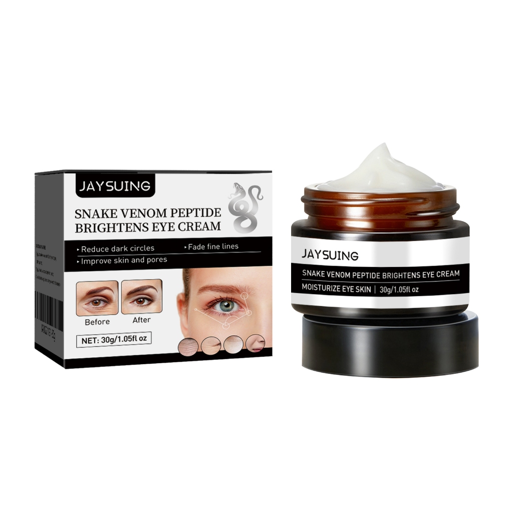 Jaysuing Serum Mata Peningkat Peptida Racun Ular, Serum Mata Yang Melembabkan, Memulihkan Jalur Keri
