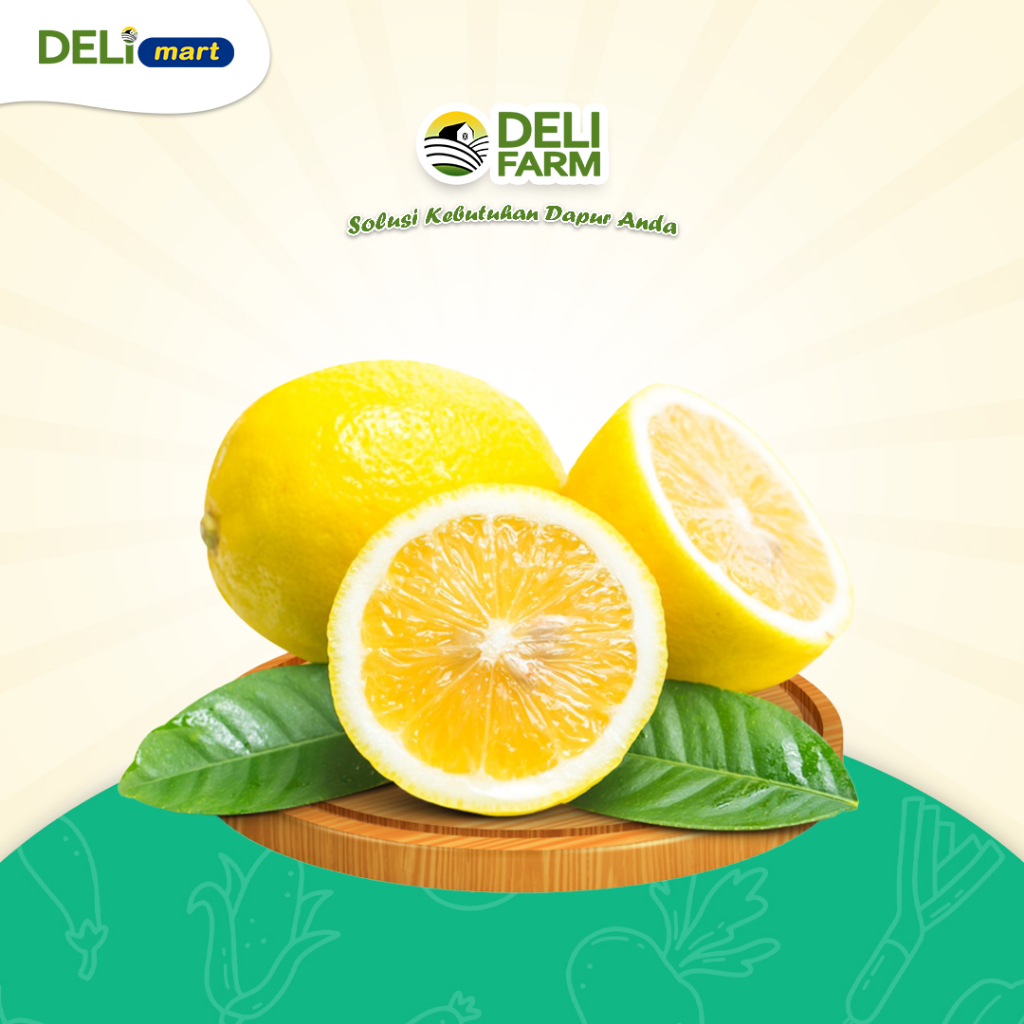 

Deli Mart [Khusus INSTAN Medan] Lemon Import Segar by Deli Farm