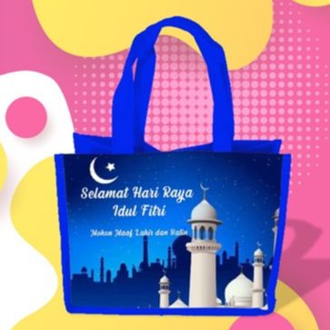 

GOODIE BAG - Tas Goodie Bag Gambar Idul Fitri 02, Custom, Karakter Bebas untuk Hampers Lebaran, Wadah Kue, Hampers Kado Lebaran