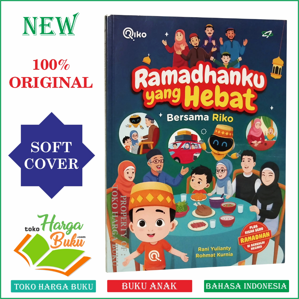 Foto Ramadhanku yang Hebat Bersama Riko Buku Amalan & Panduan Aktivitas Ramadhan Anak - Syaamil Books